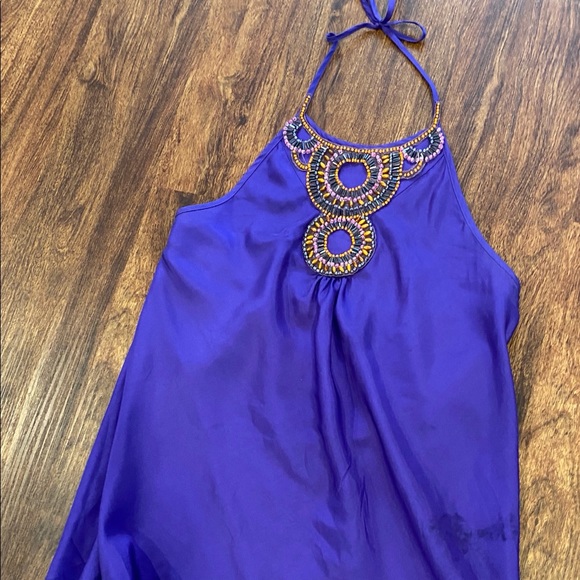 Trina Turk Tops - TRINA TURK | Silk halter top